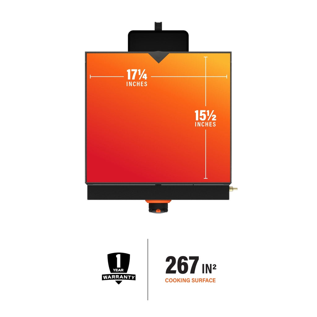 17" Griddle with Hard Cover Bundle