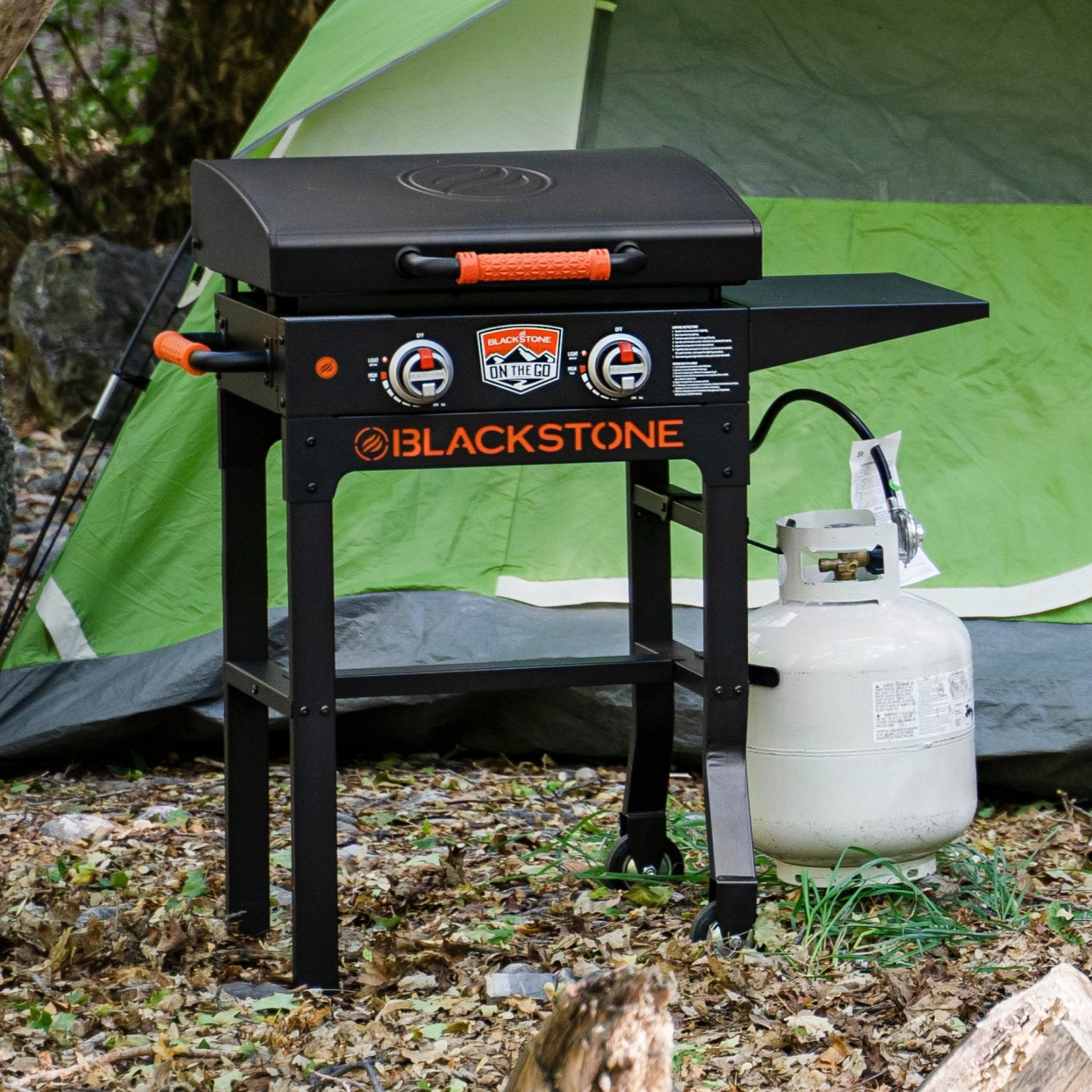 On The Go 22in Cart Griddle W/Hood