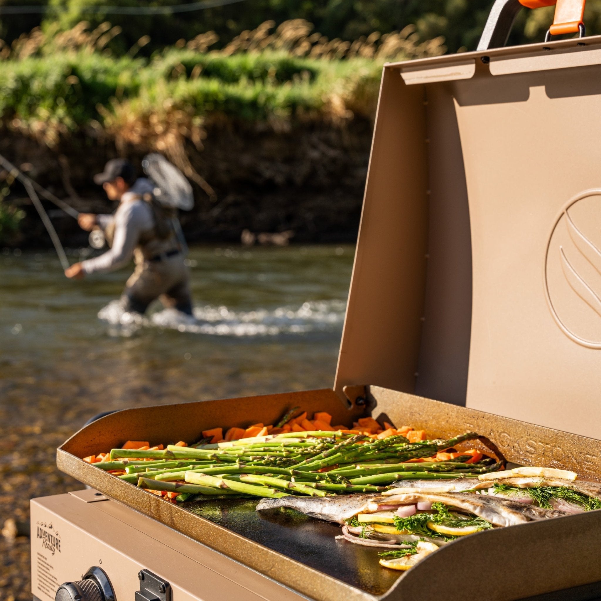 22" Griddle with Flexfold Legs