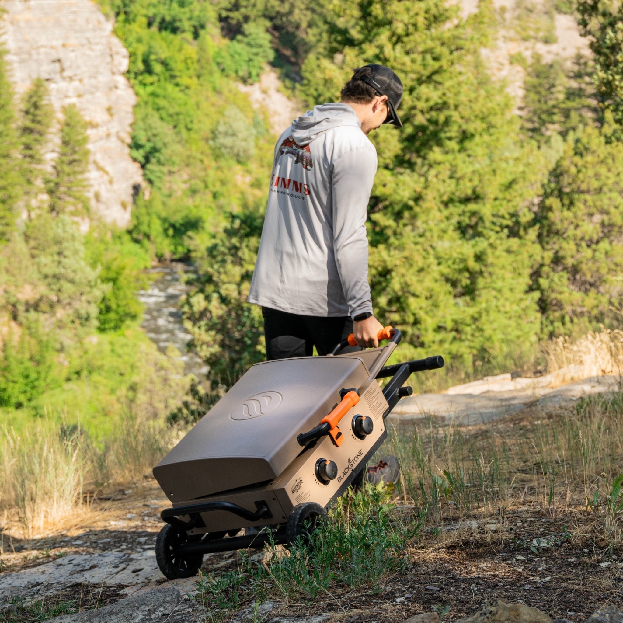 22" Griddle with Flexfold Legs