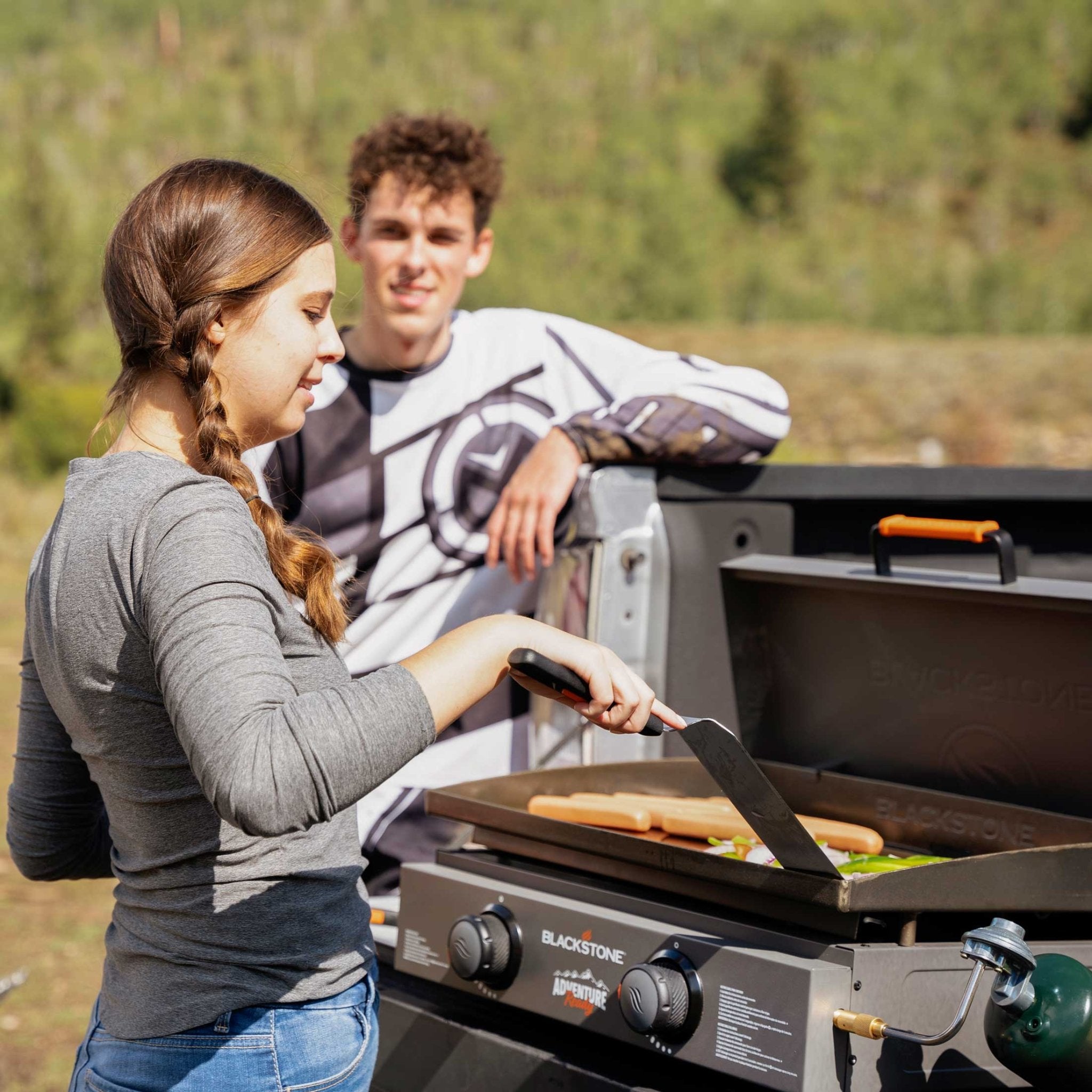22" Tabletop Griddle with Hard Cover