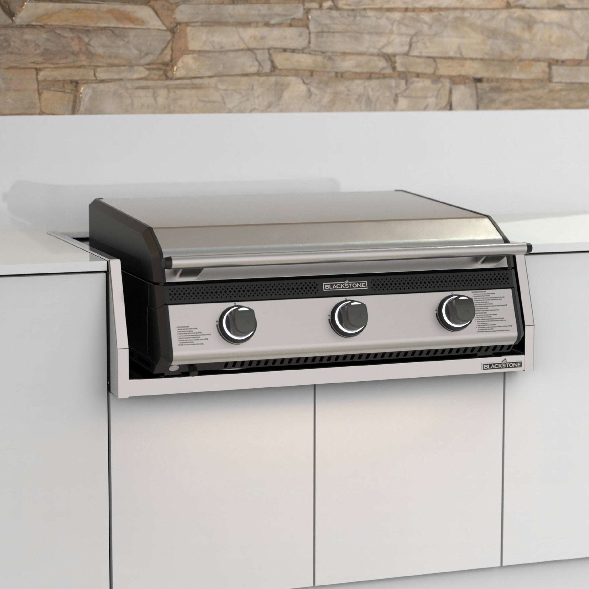 28” Drop-in Griddle with Hood & Insulating Jacket