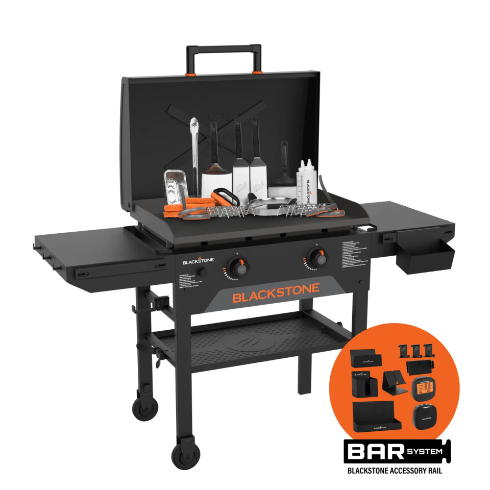 28" Griddle with Hood Bundle