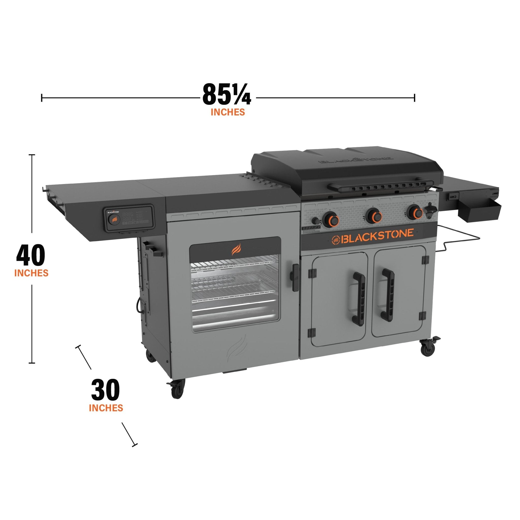 28" XL Griddle Vertical Pellet Smoker Combo