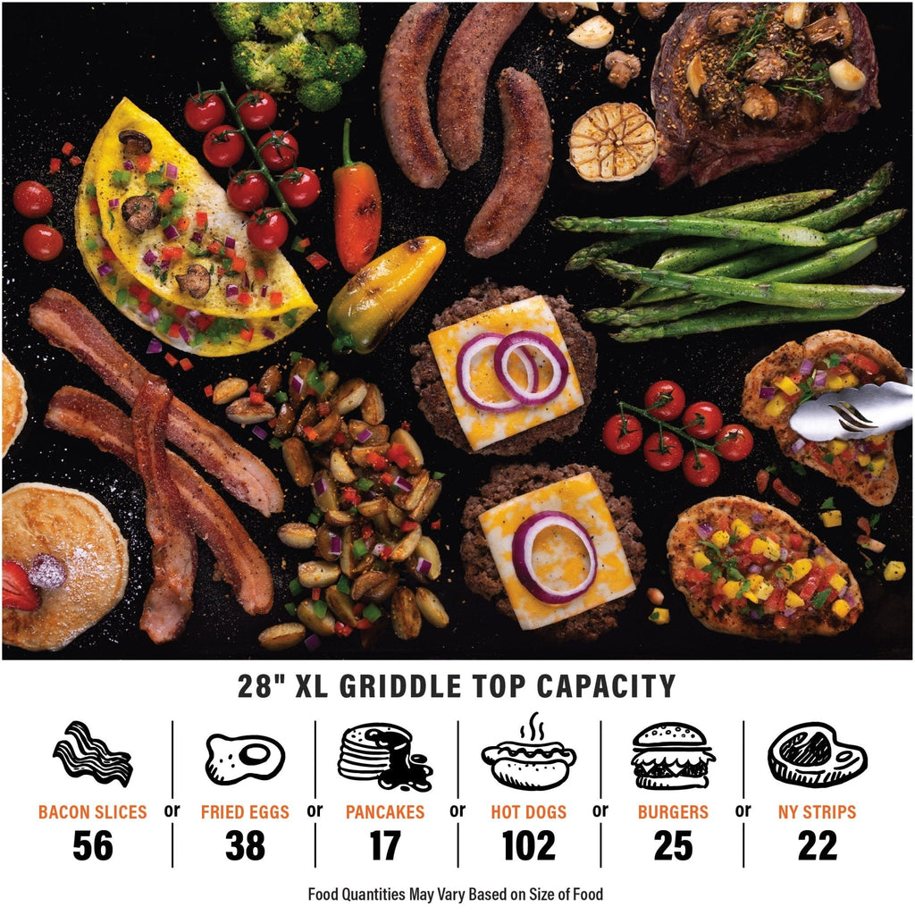 28" XL Omnivore Griddle with Hood