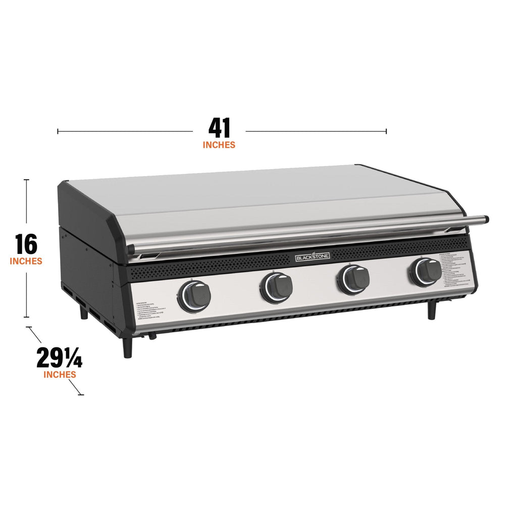36" Drop-in Griddle with Hood (Natural Gas)
