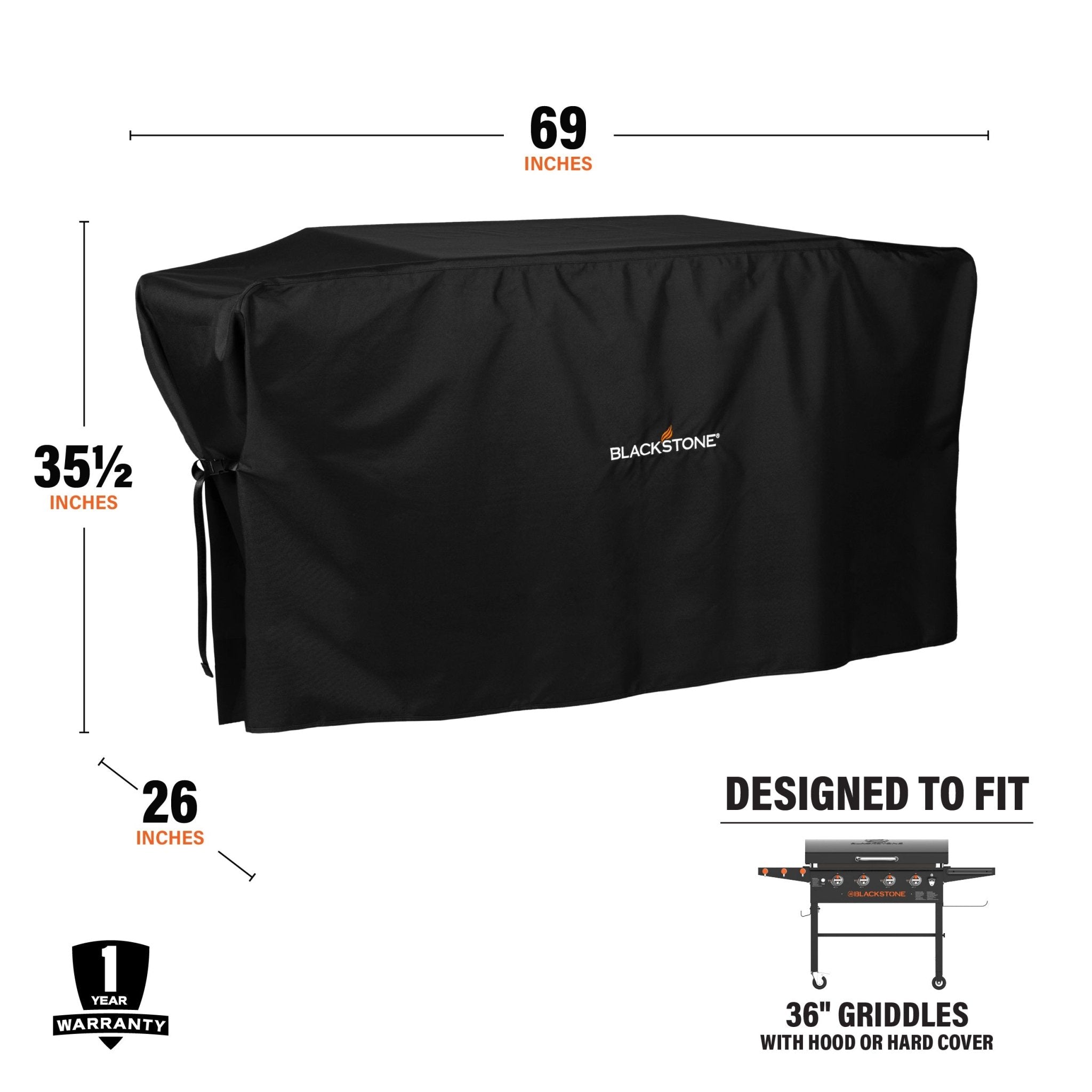 36" Griddle Cover