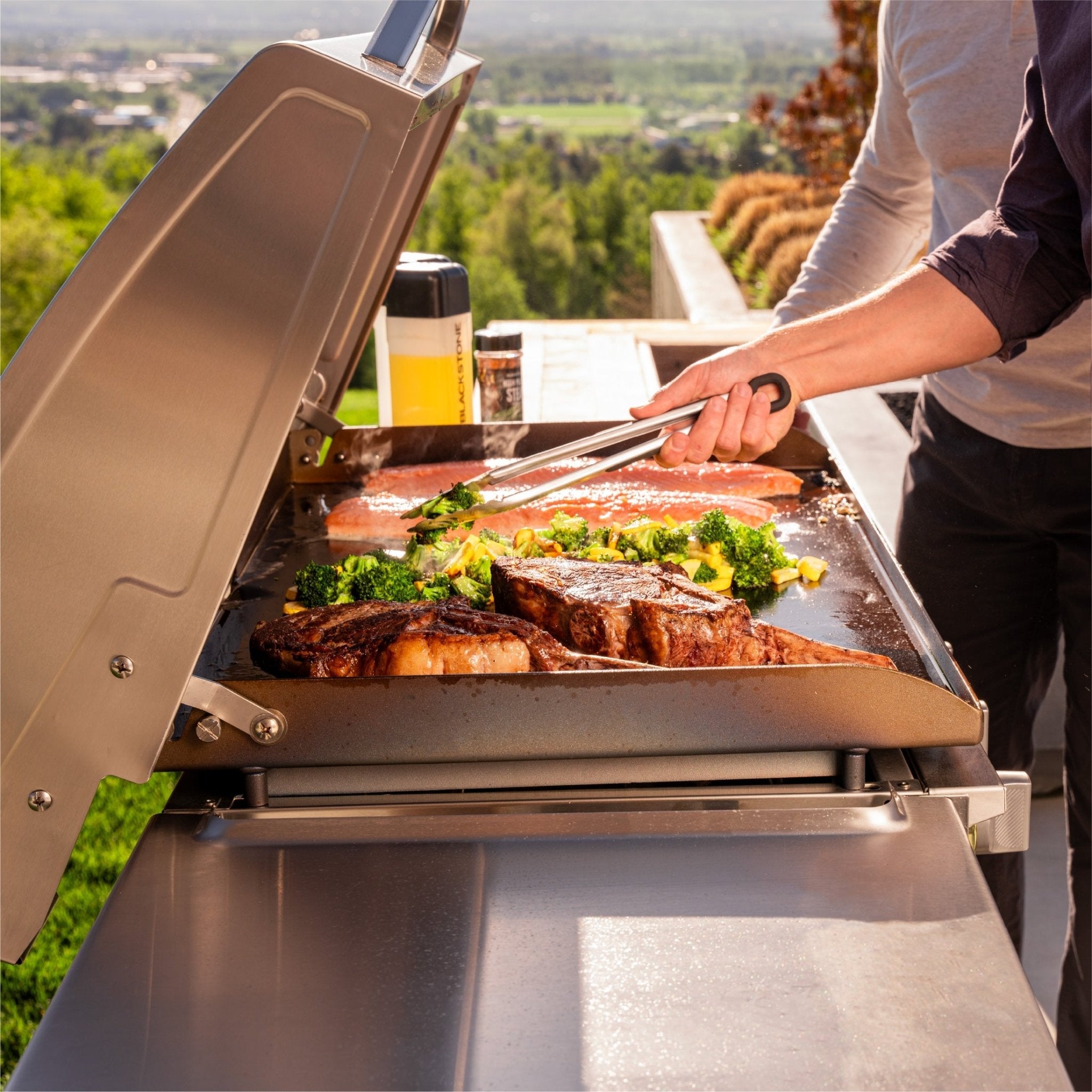 36" Griddle with Cabinet