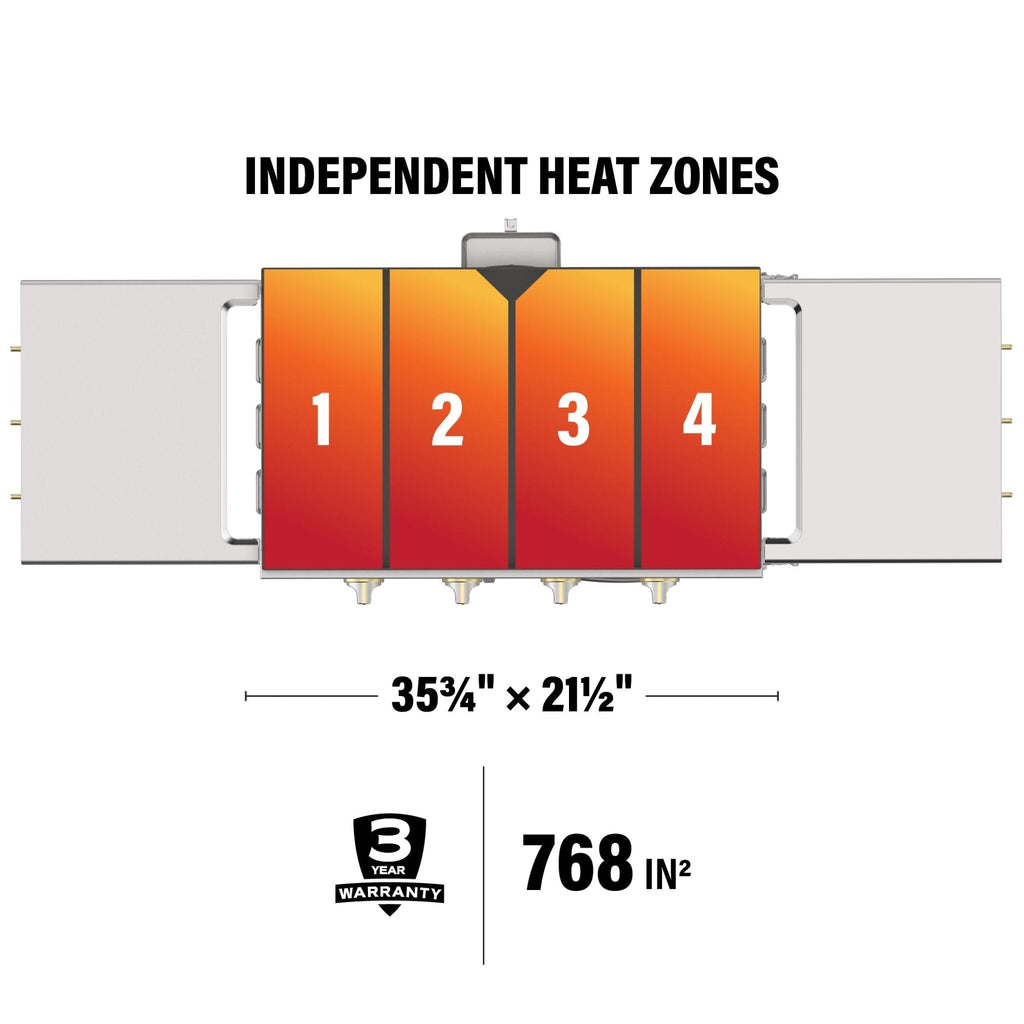 36" Griddle with Cabinet