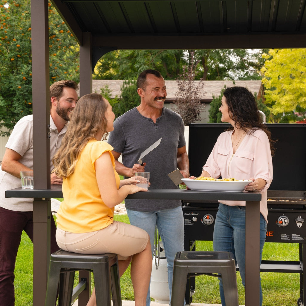 5’ x 8’ Bar and Griddle Pavilion