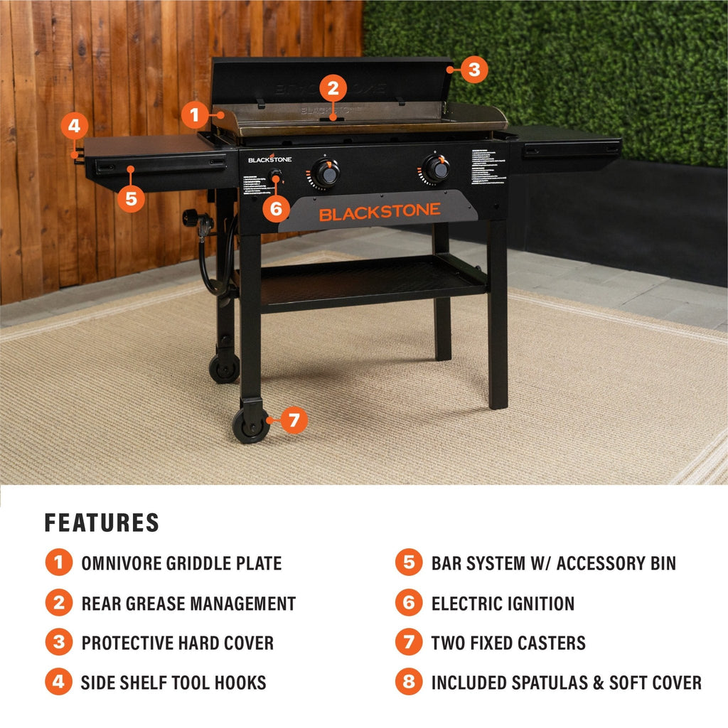 Black Friday Exclusive - 28" Omnivore Griddle with Hard Cover Bundle