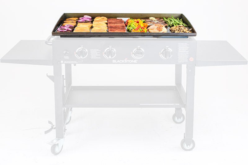 36in Rear Grease Griddle Top w/ Grease Cup