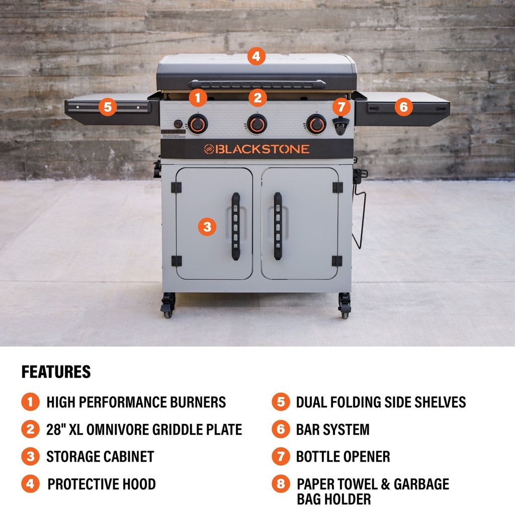 28" XL Griddle with Cabinet