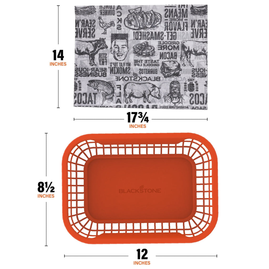 Burger Baskets with Basket Liners