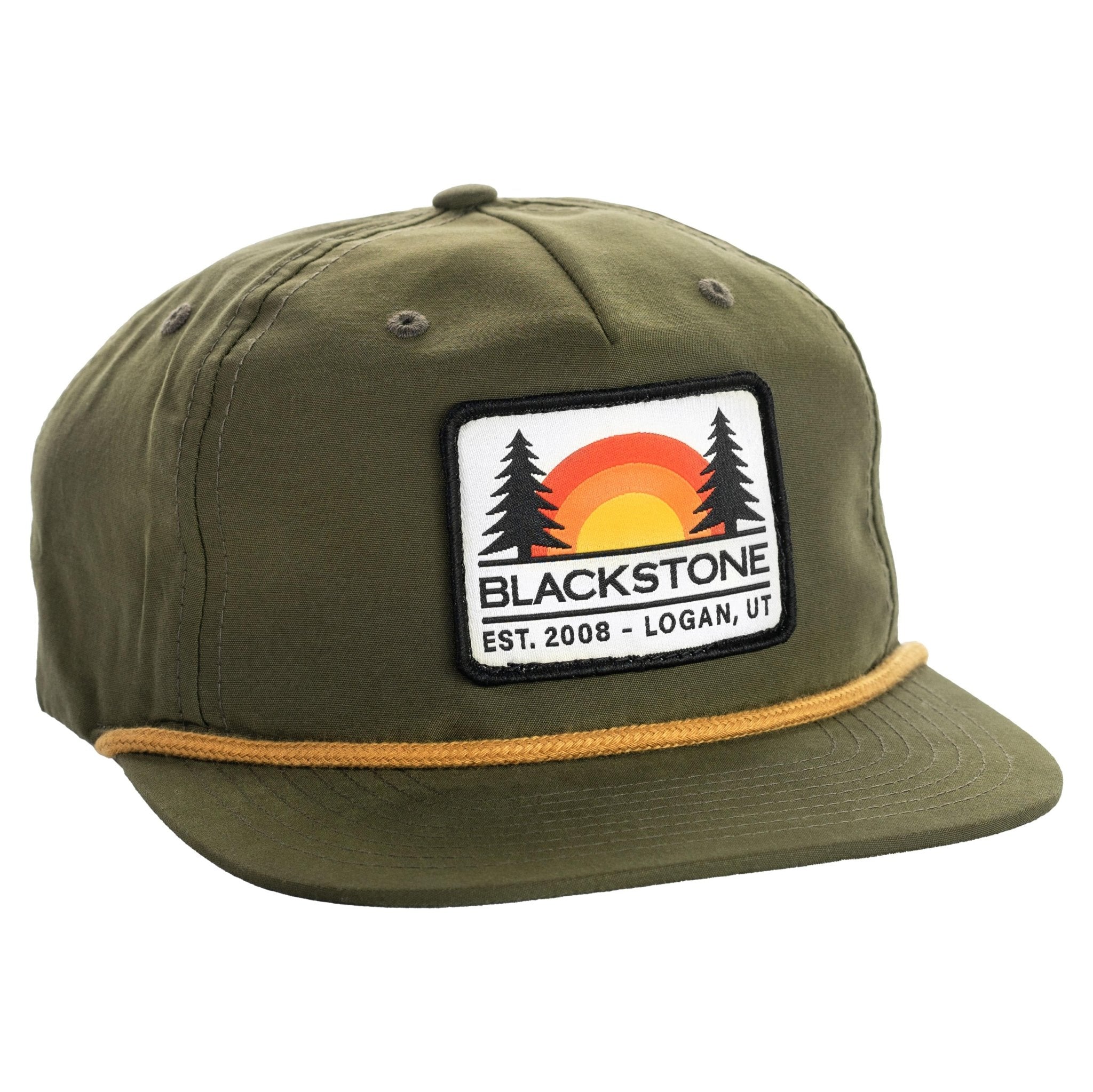 Hat-Loden/Gold with Blackstone Sunset Patch