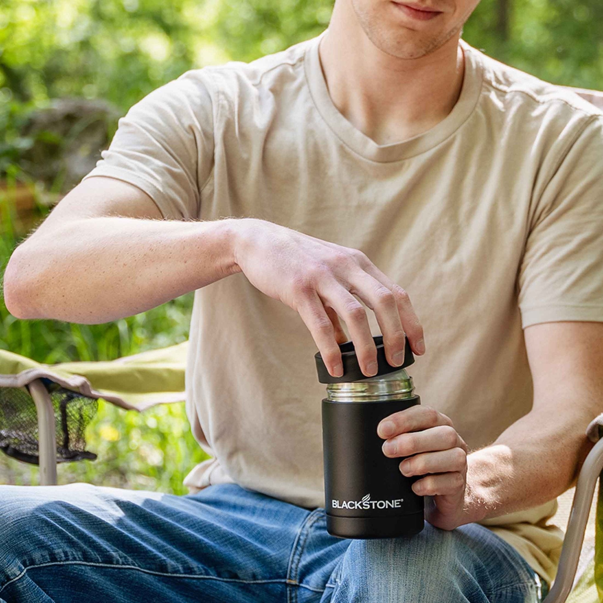 Insulated Can Holder (Black)
