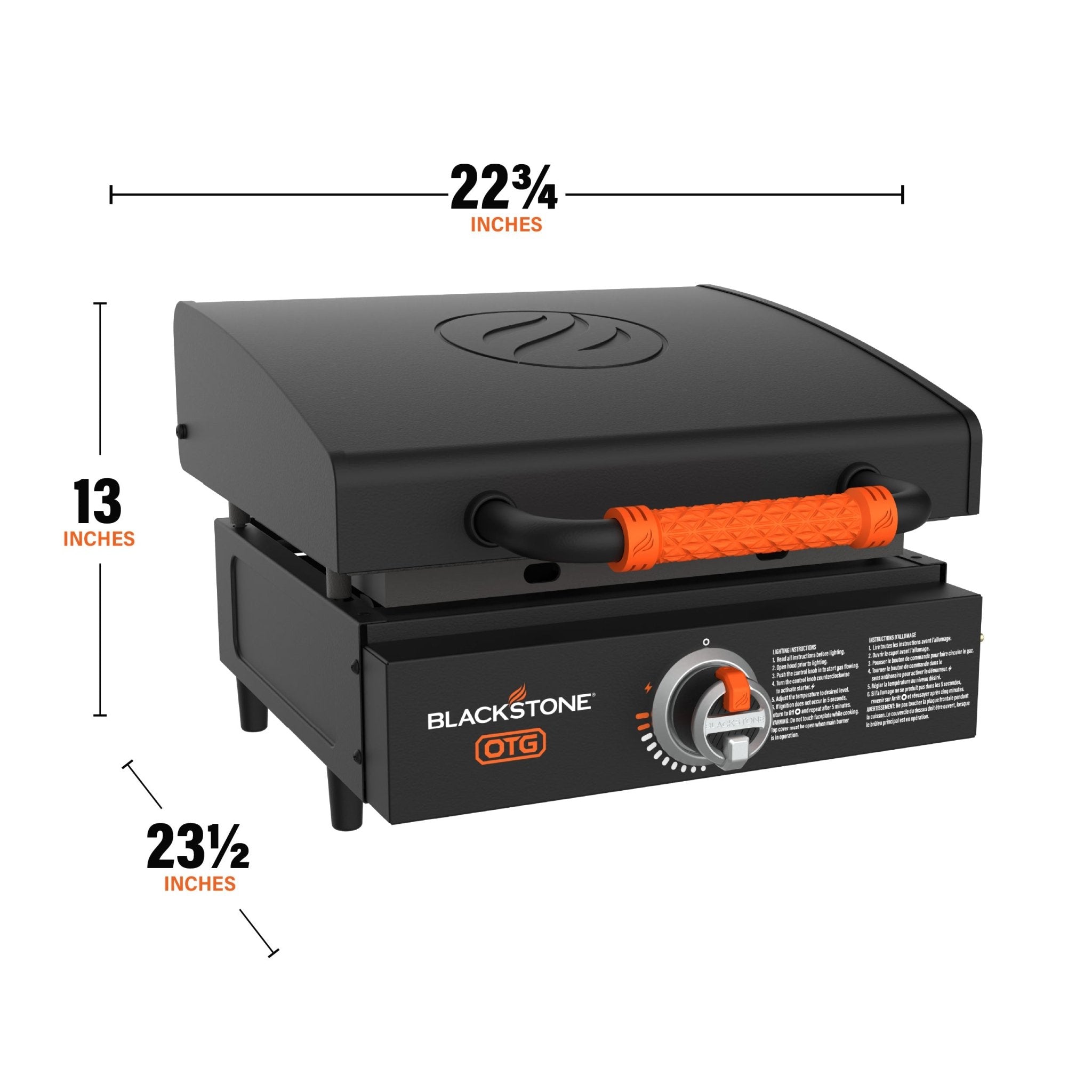 17" Tabletop Griddle with Hood