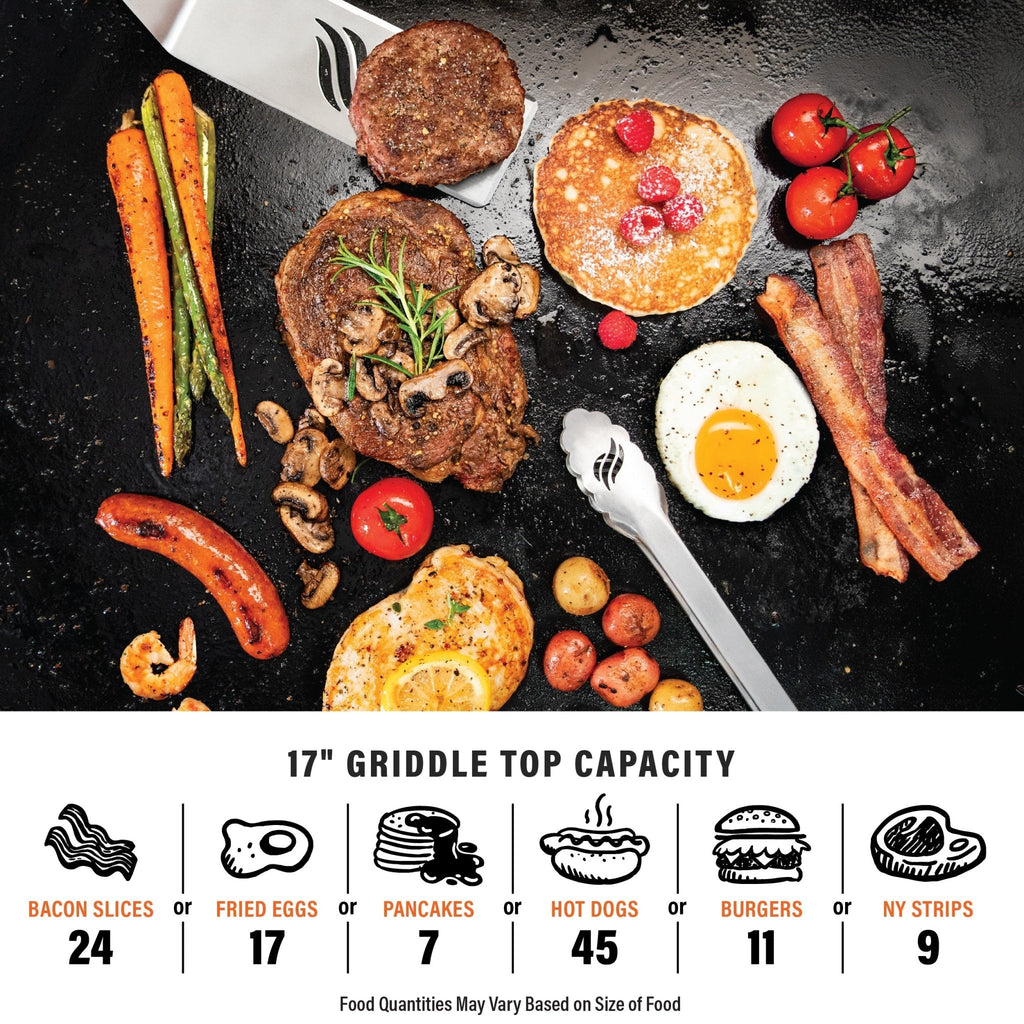 17" Tabletop Griddle with Hood
