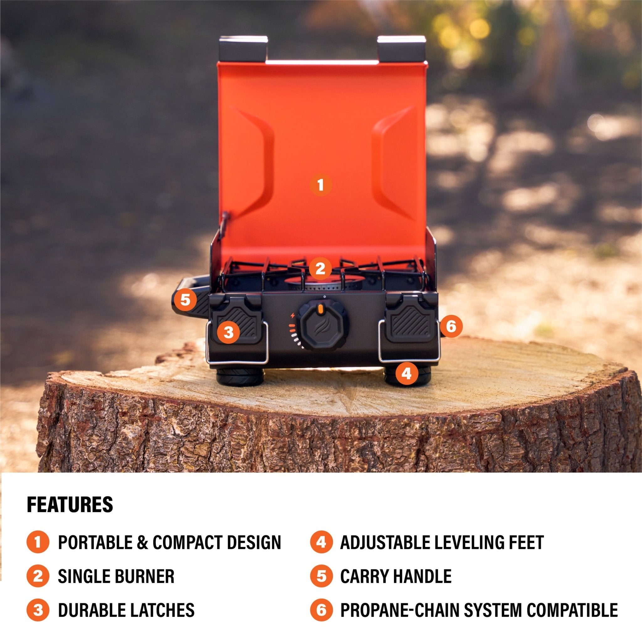 Single Burner Camping Stove